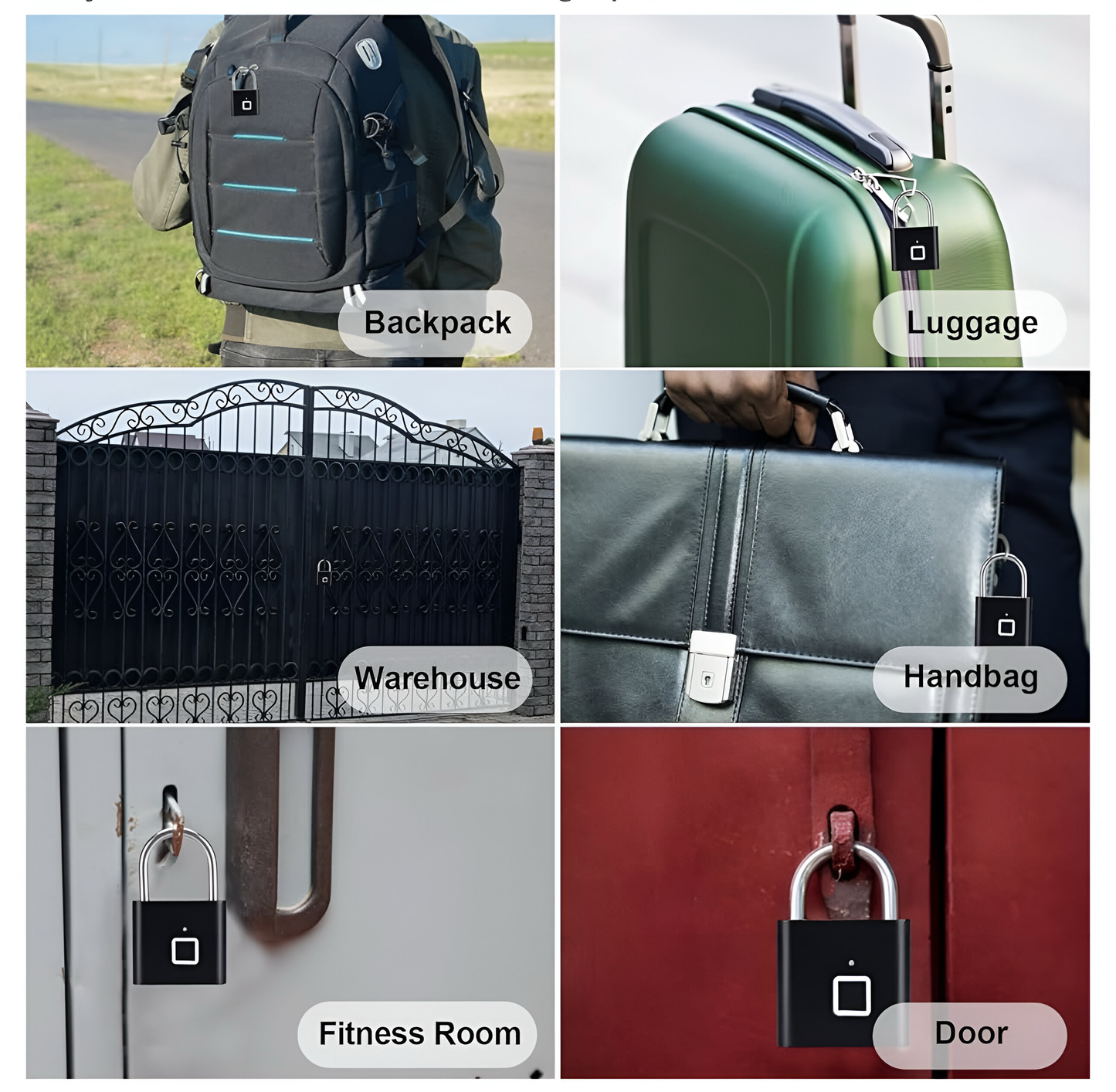 LockMate β Fingerprint Smart Padlock