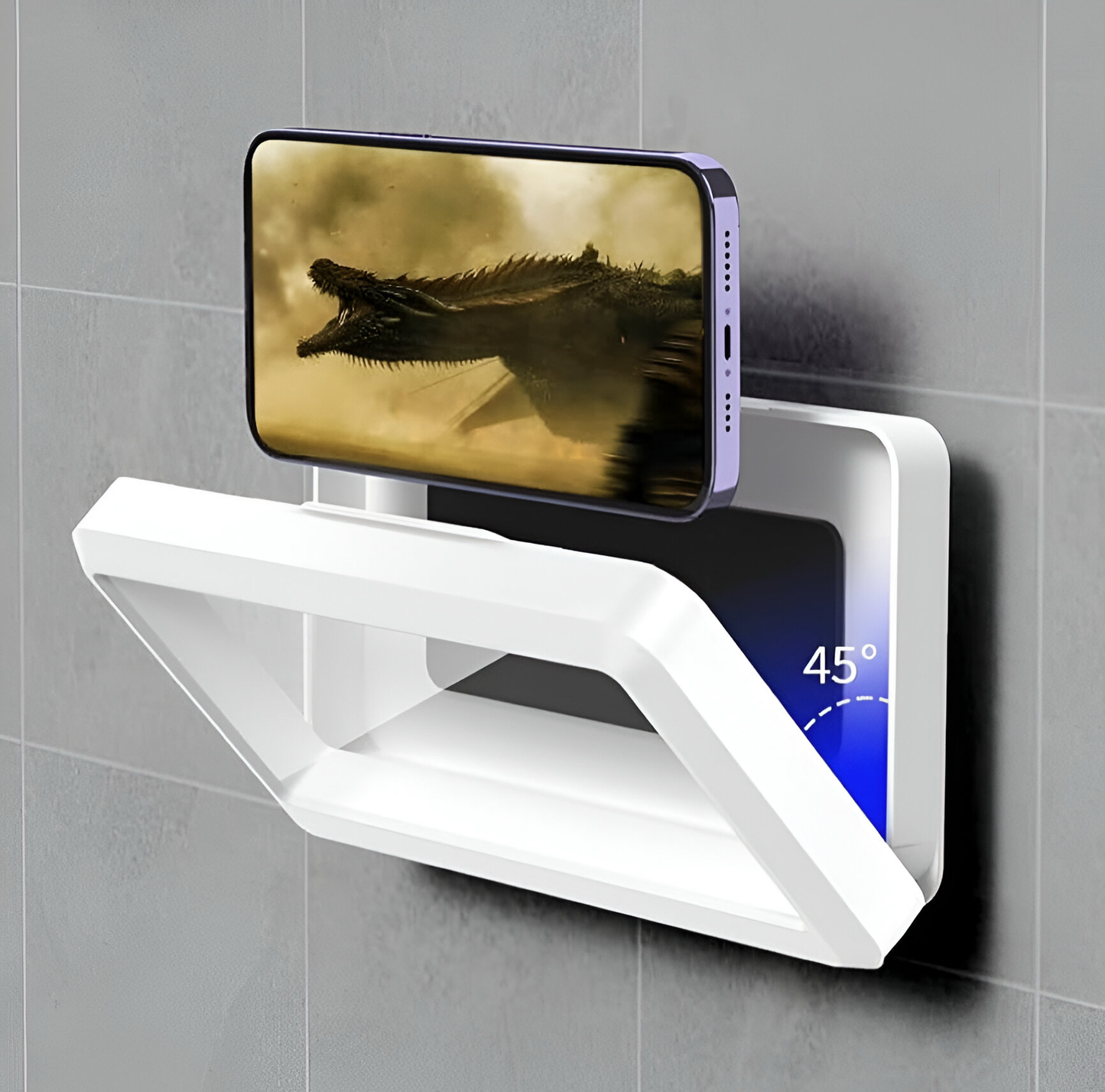 ClearView – 360° Anti-Fog Phone Bracket
