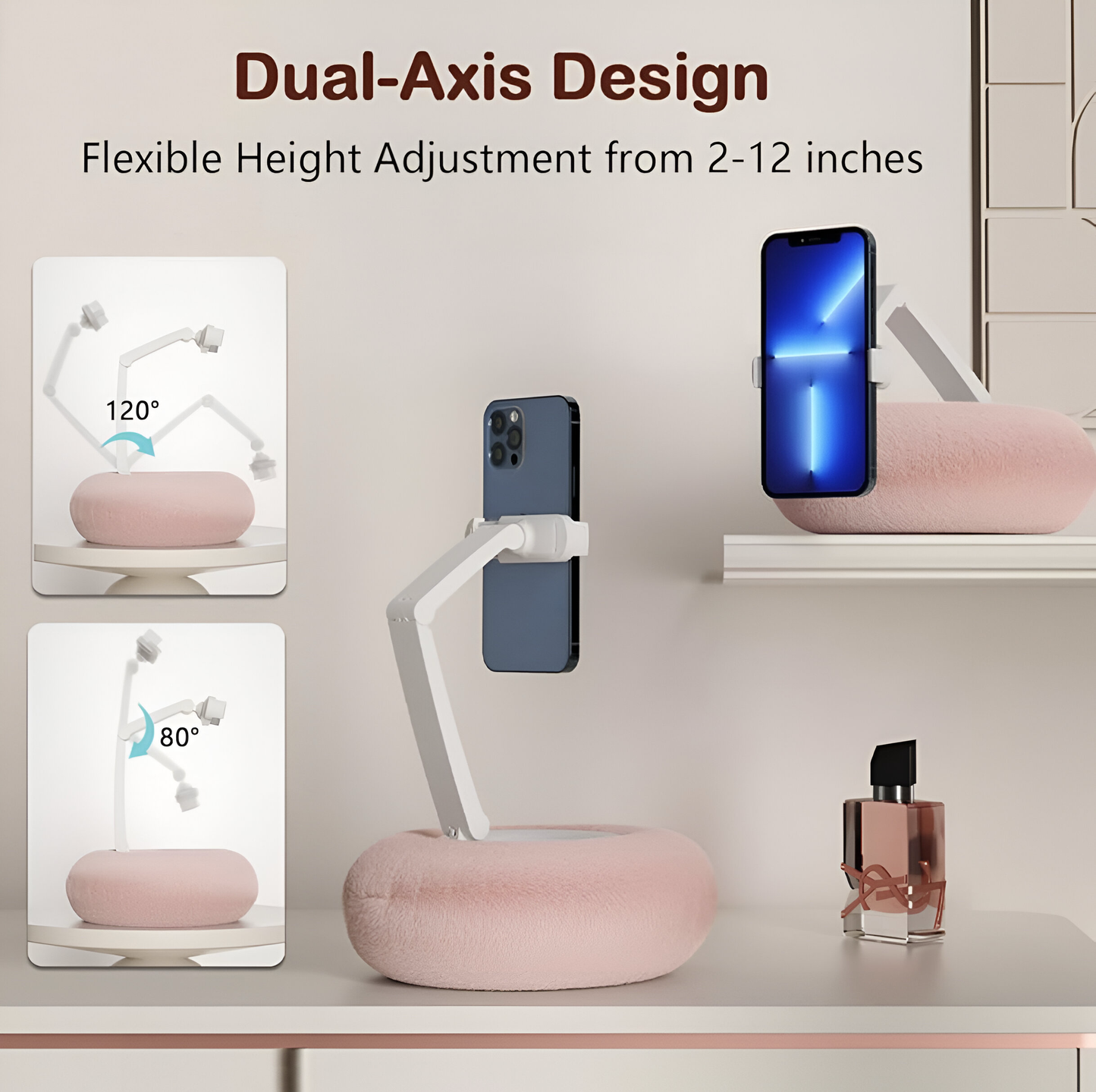 FlexHold β Creative Pillow Phone & Tablet Stand