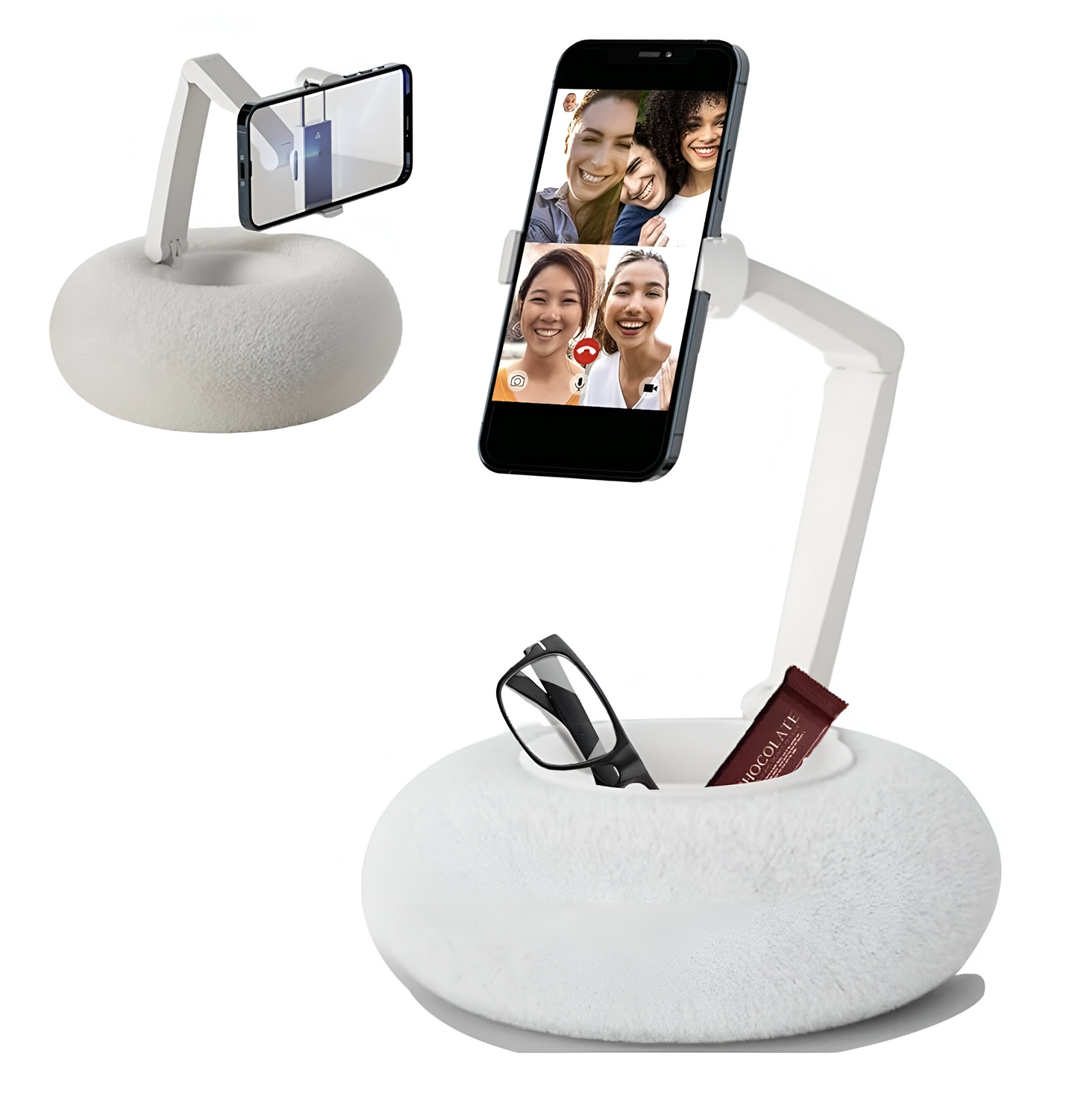 FlexHold β Creative Pillow Phone & Tablet Stand