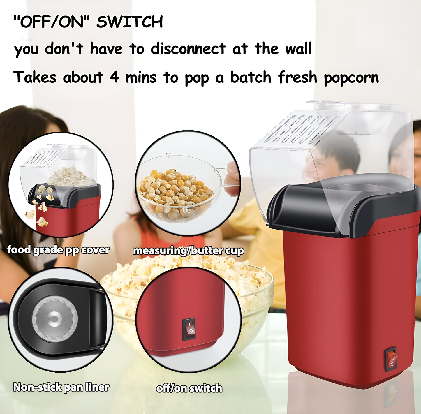 PopJoy β Electric Popcorn Maker