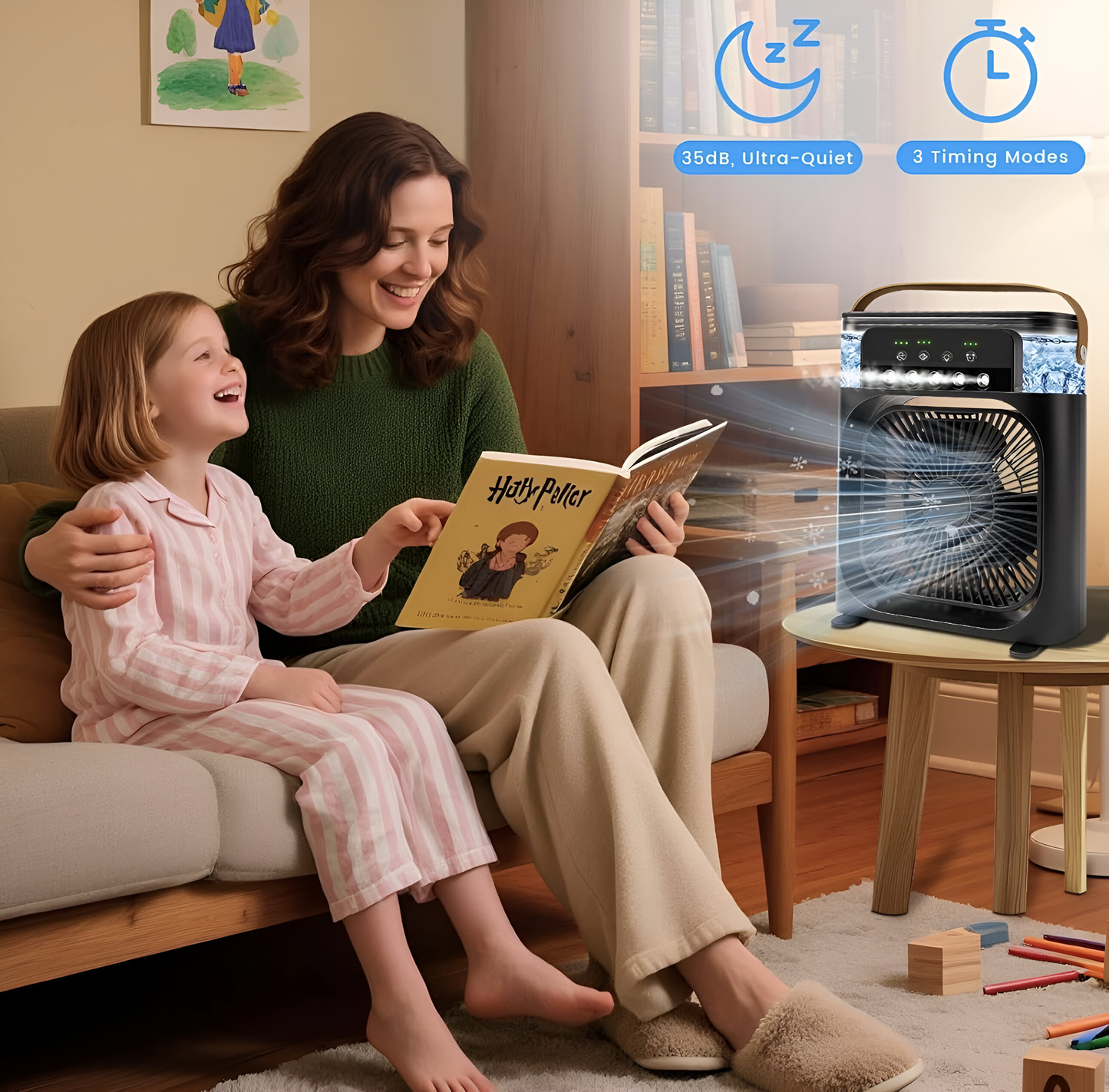BreezeMist β 3-in-1 Humidifier Fan