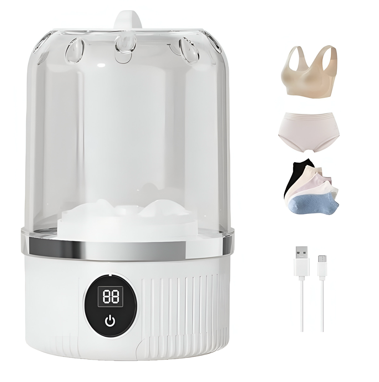 MiniWash β Wireless Portable Washing Machine