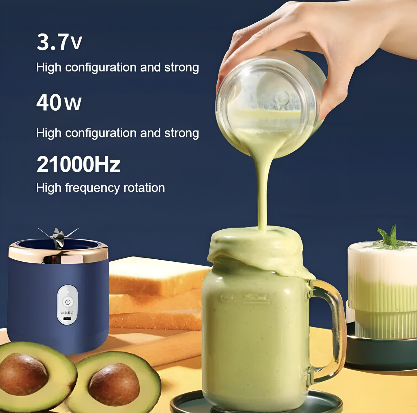 JuiceGo β Portable Rechargeable Juicer Cup
