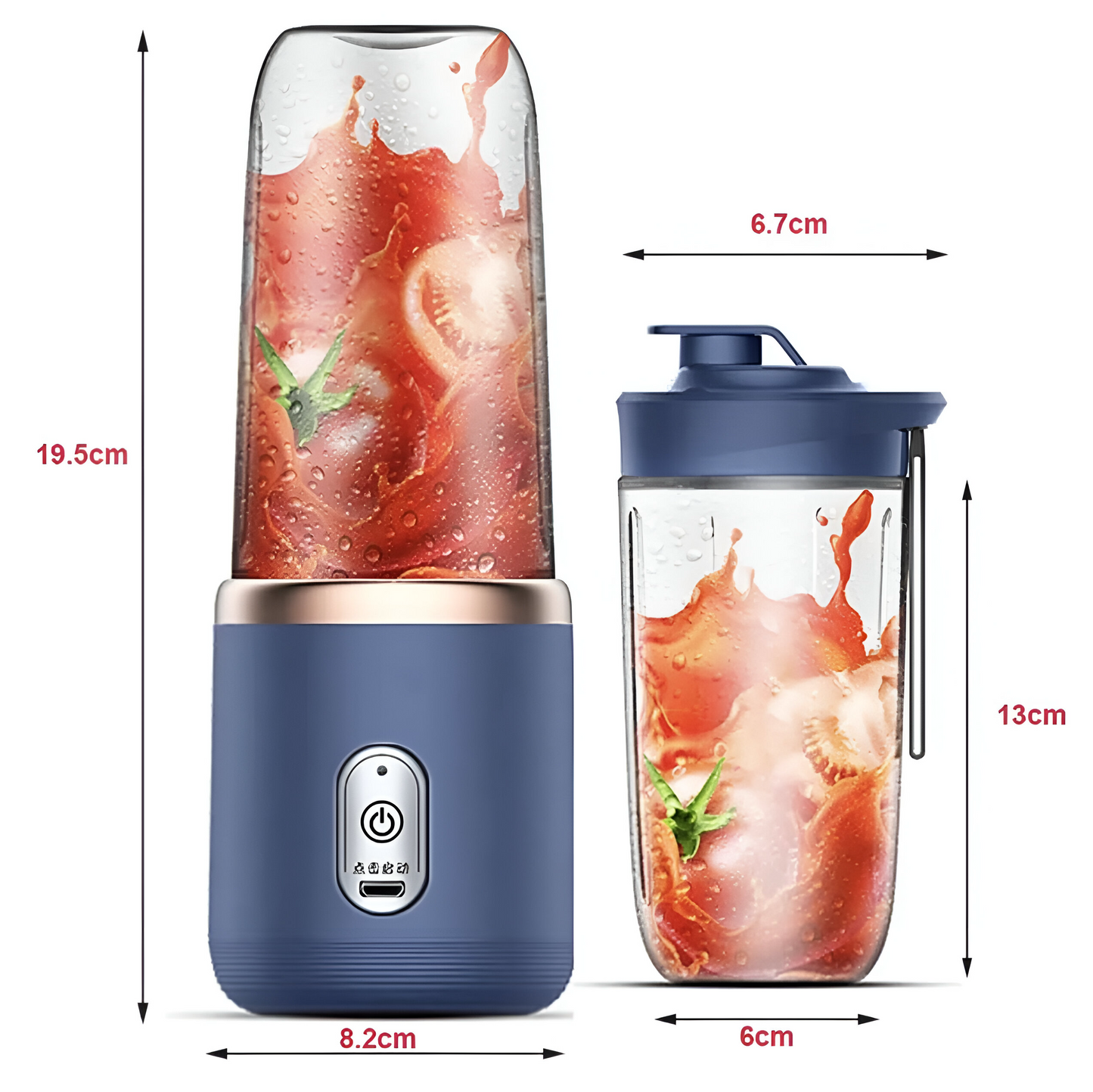 JuiceGo β Portable Rechargeable Juicer Cup