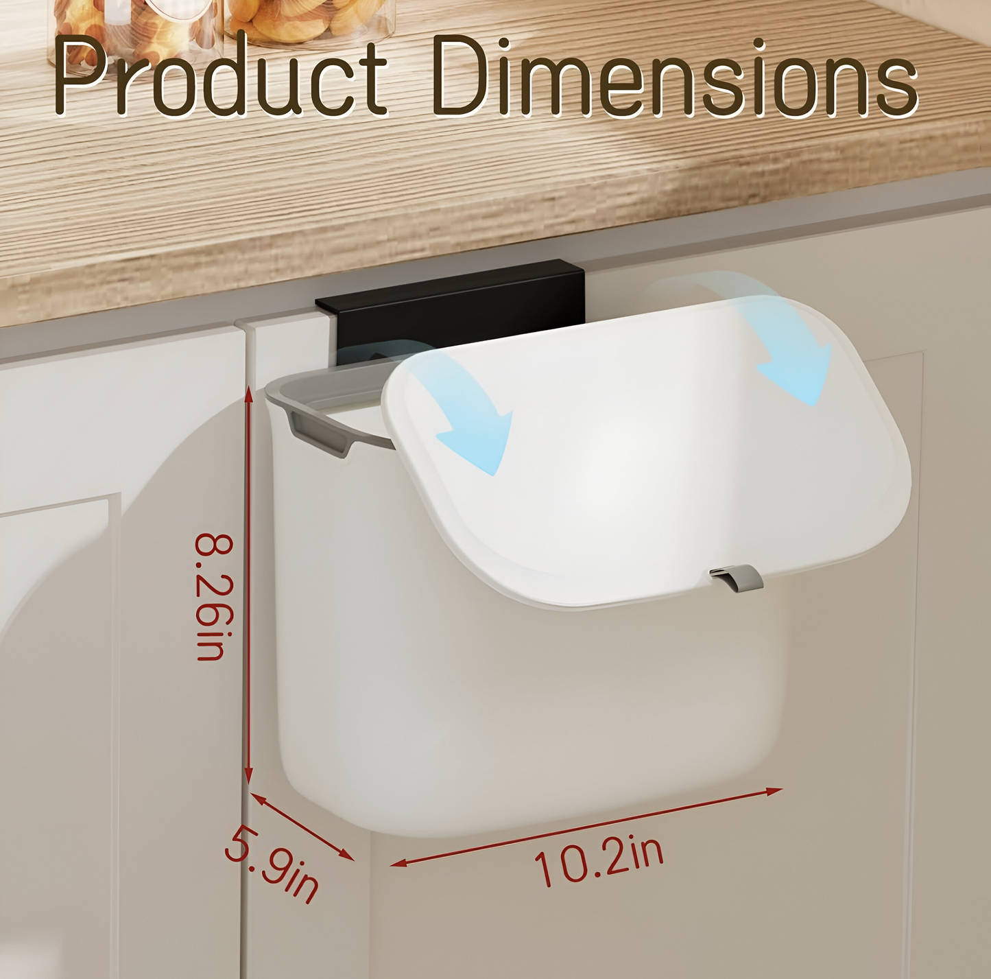 NordBin β Wall-Mounted Trash Can