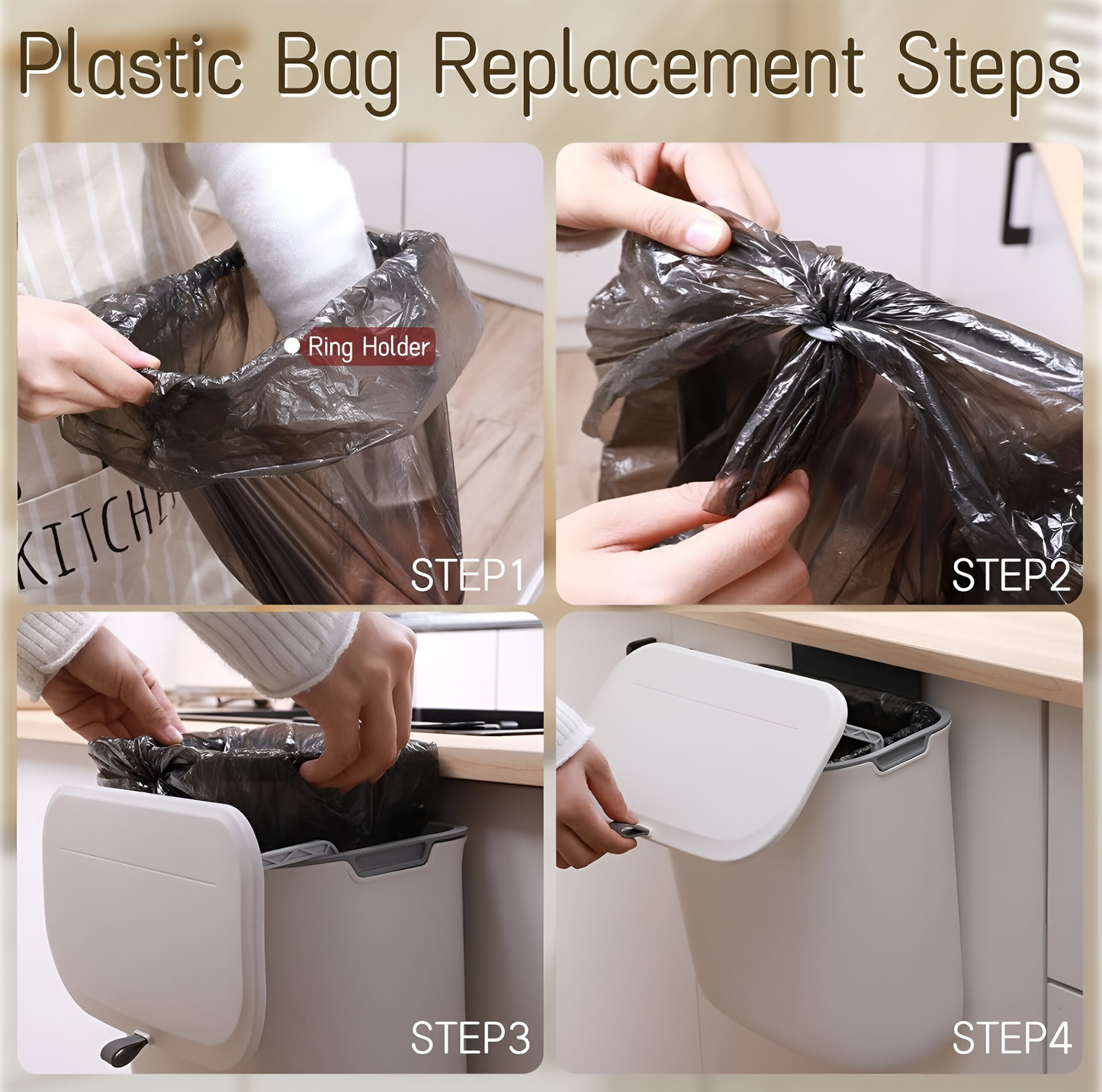 NordBin β Wall-Mounted Trash Can