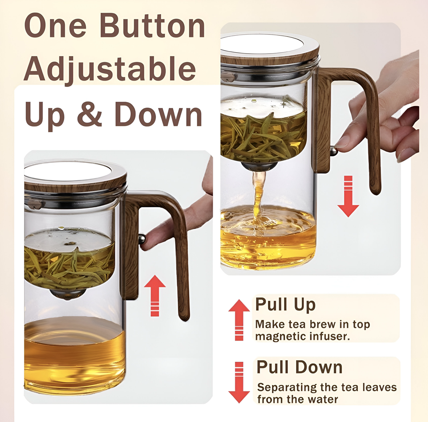 BrewGlass – Tea Pot with Filter