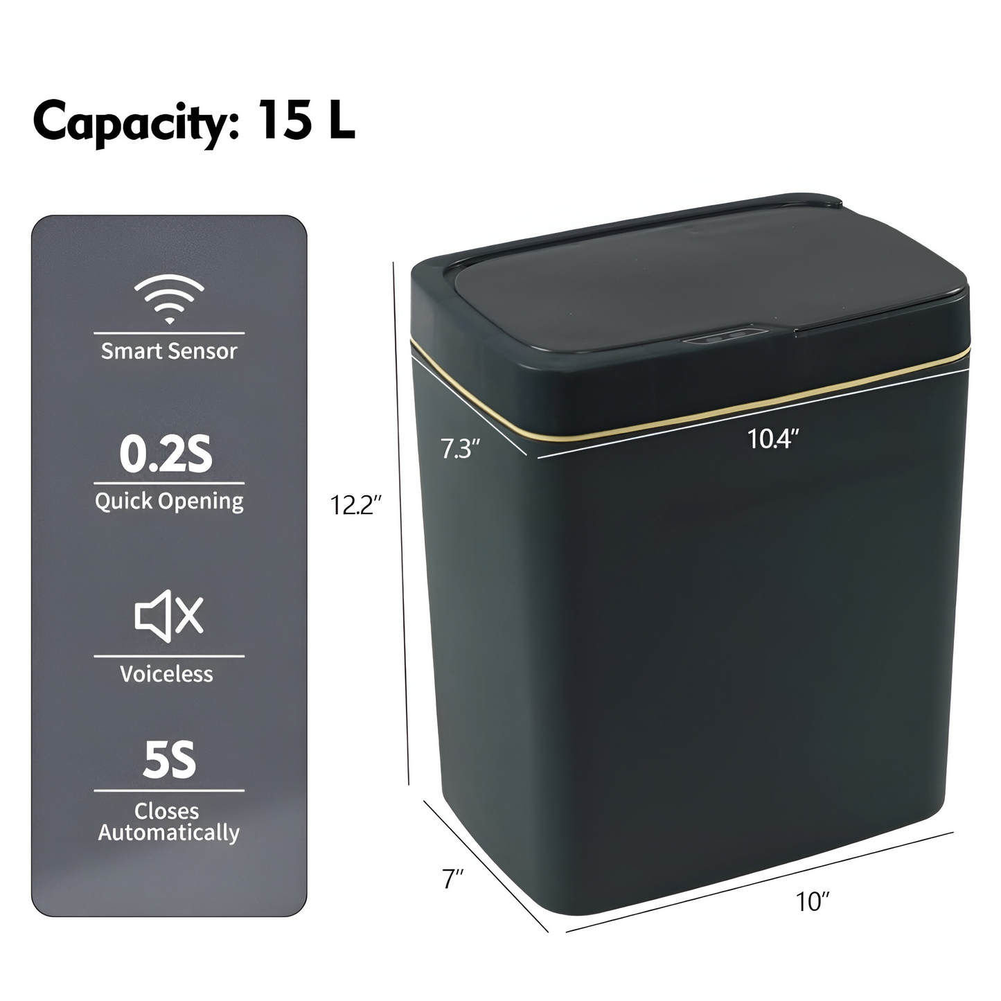 SmartBin – Touchless Trash Can