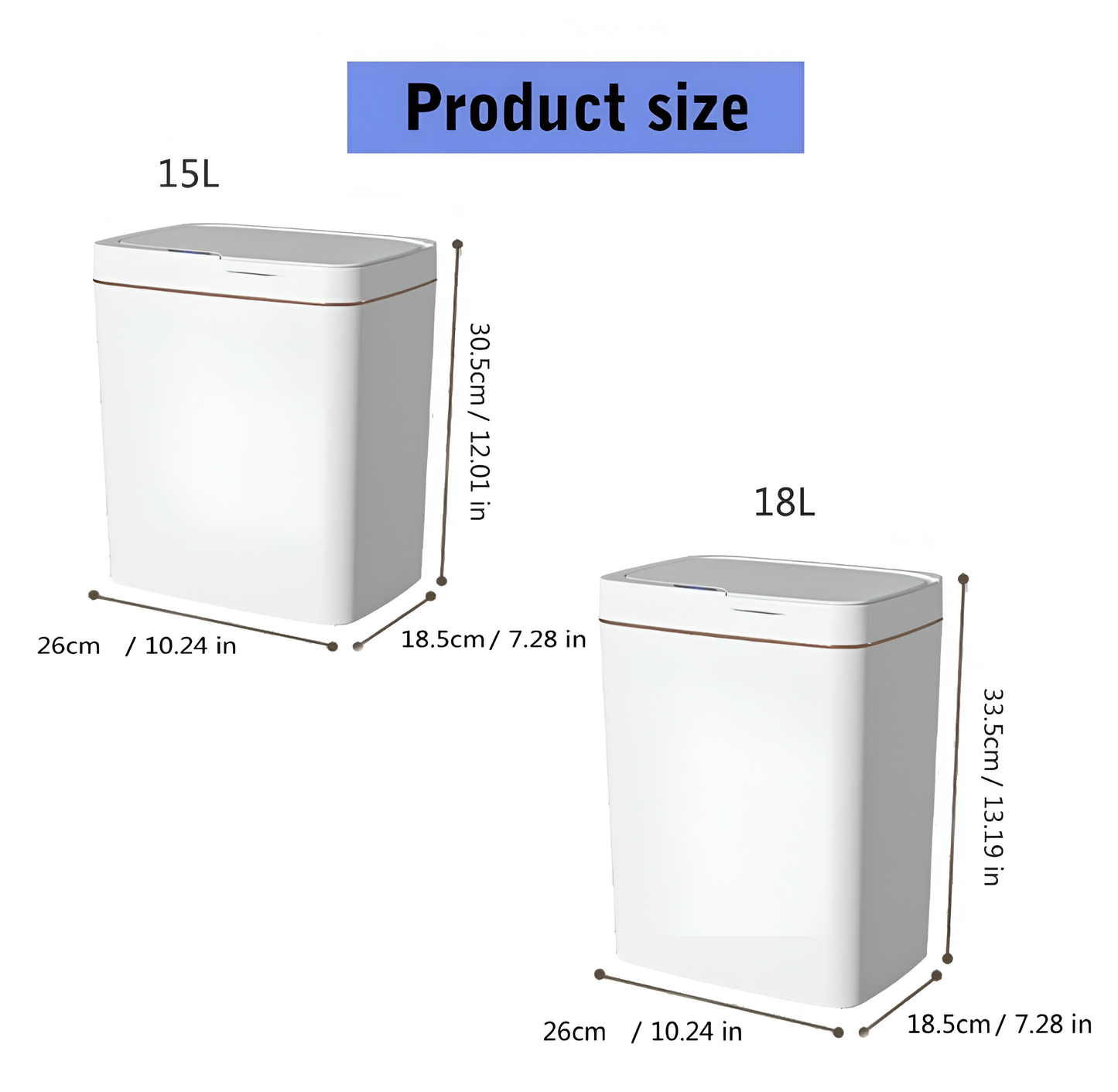 SmartBin – Touchless Trash Can
