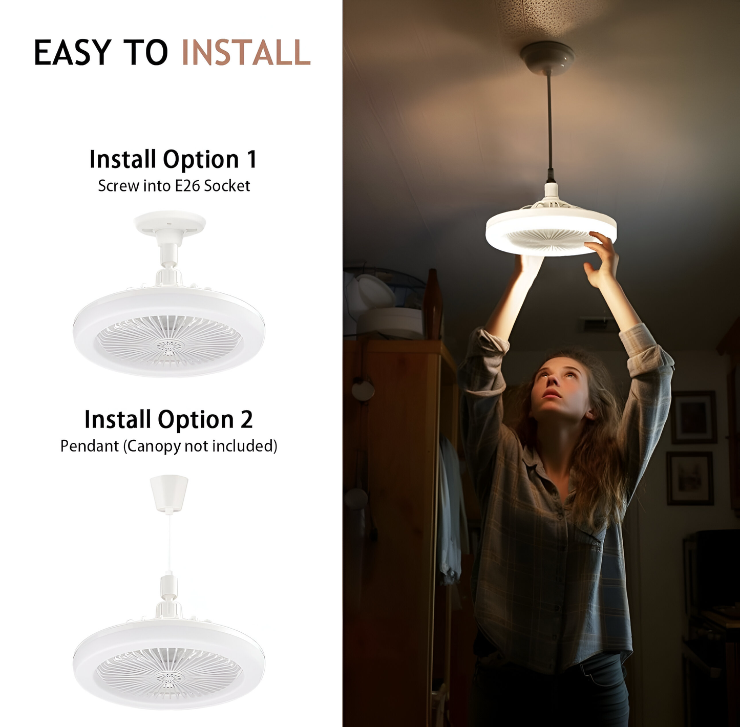 AromaBreeze β LED Fan & Light