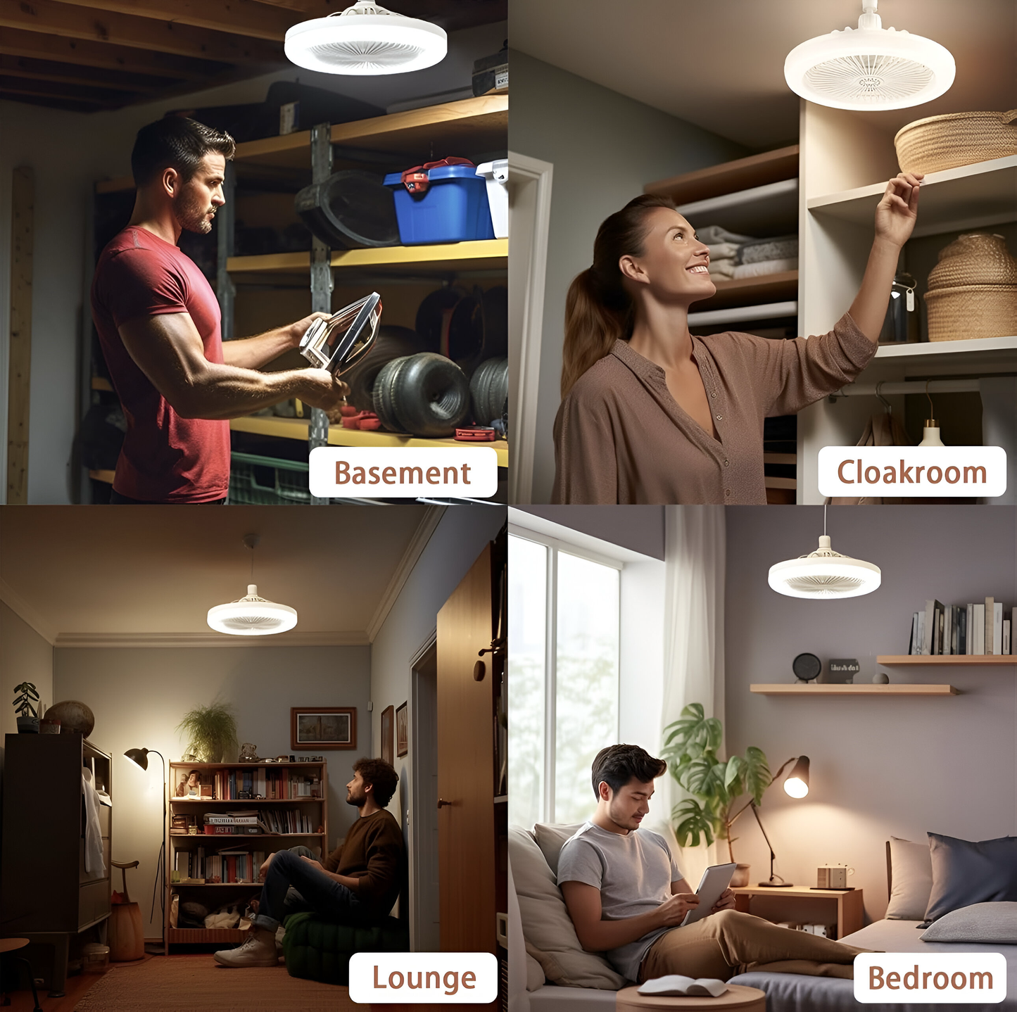 AromaBreeze β LED Fan & Light