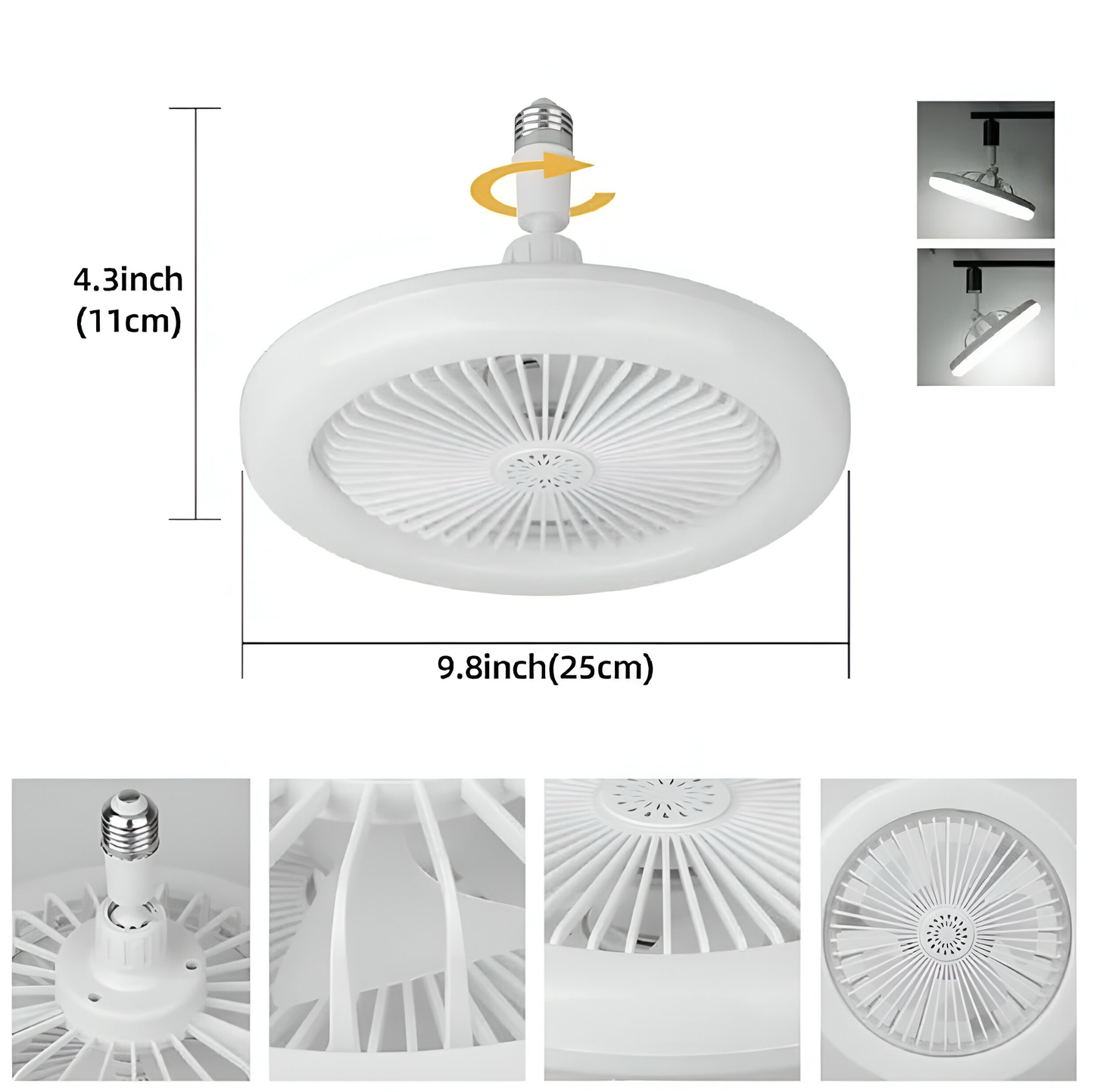 AromaBreeze β LED Fan & Light