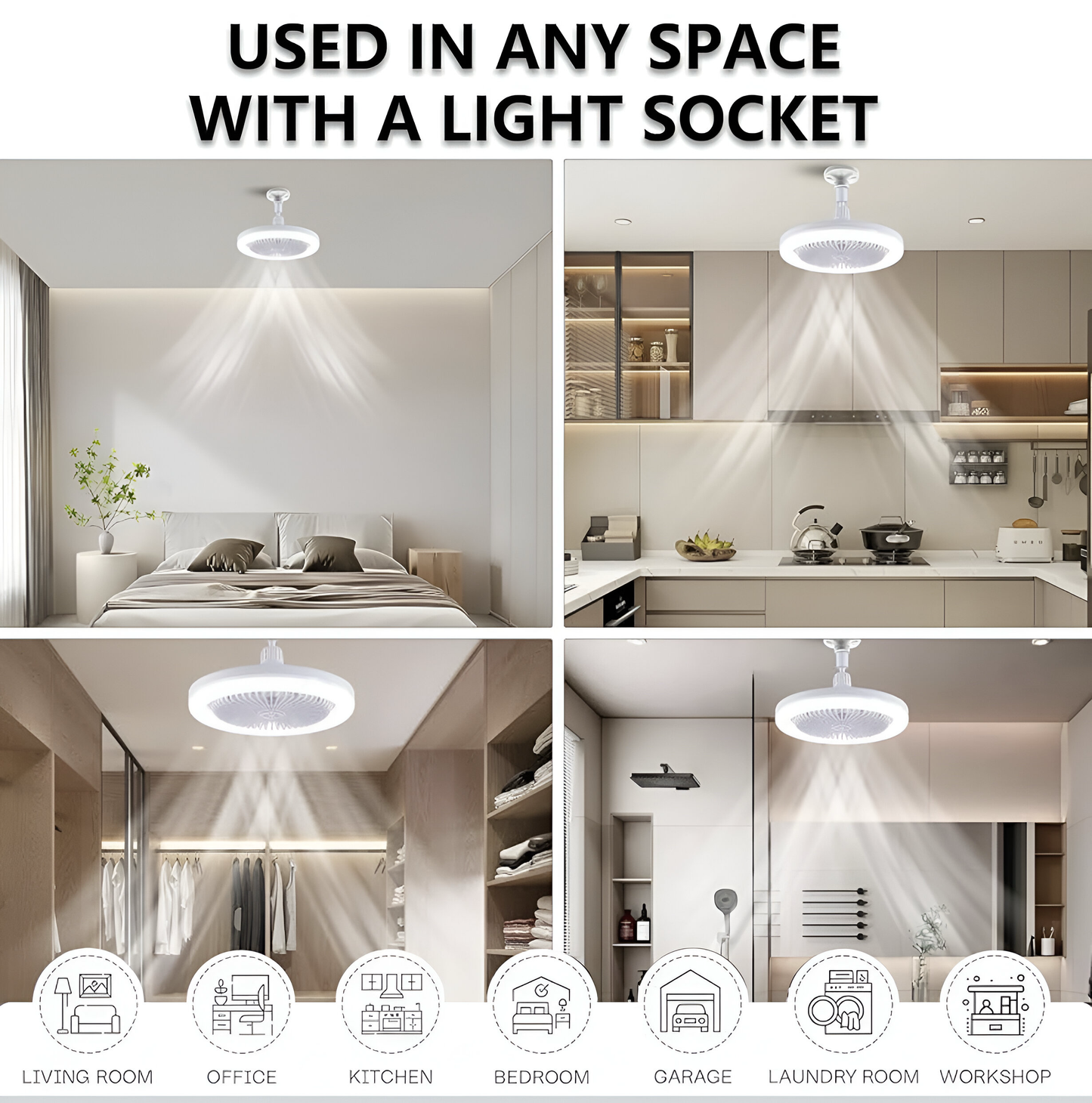 AromaBreeze β LED Fan & Light