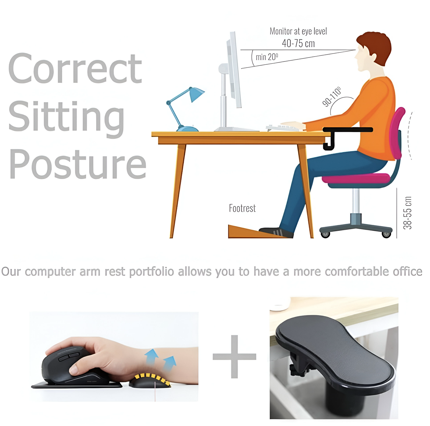 FlexArm – Rotating Office Armrest