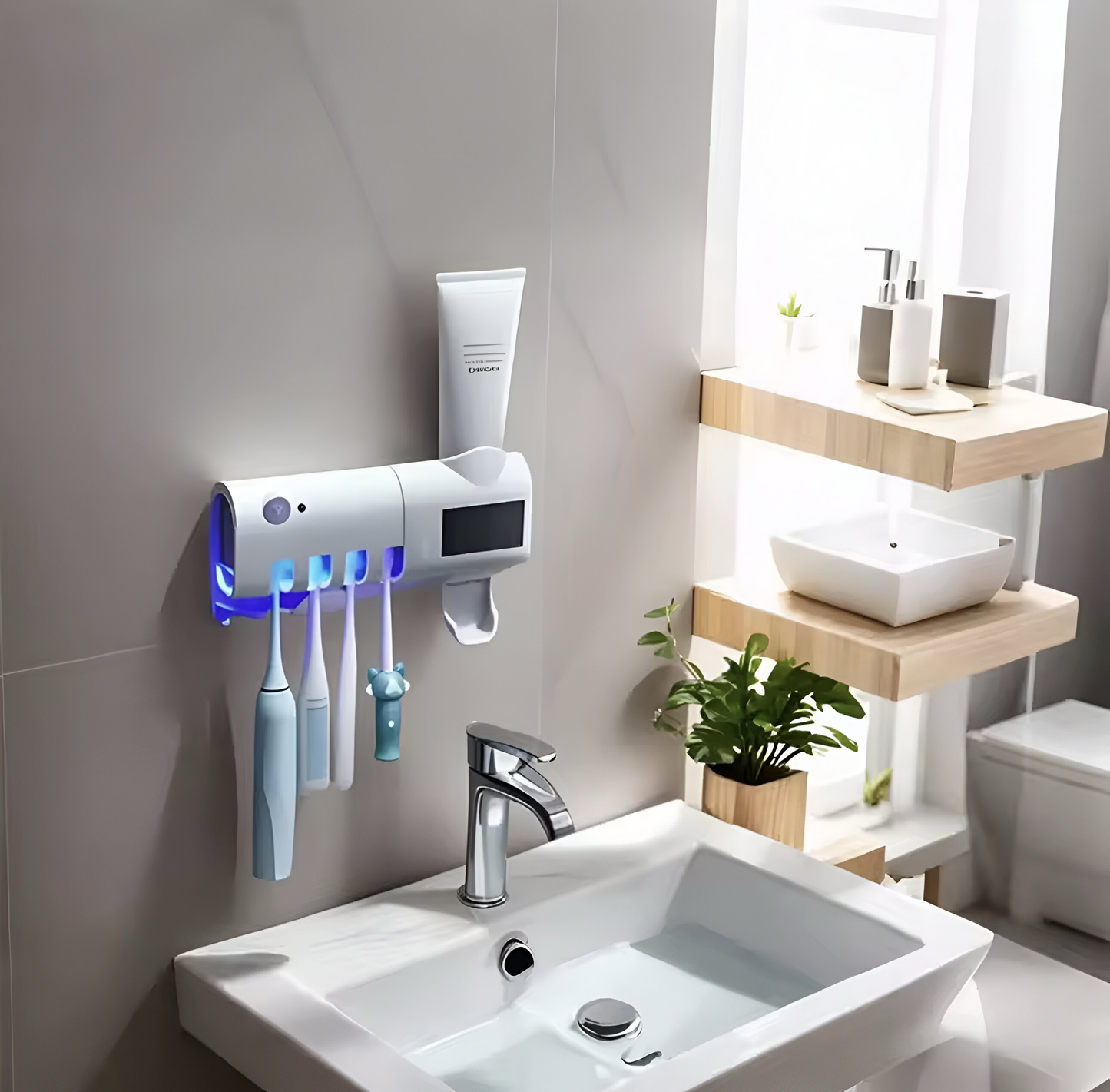 PureBrush – UV Toothbrush Sterilizer