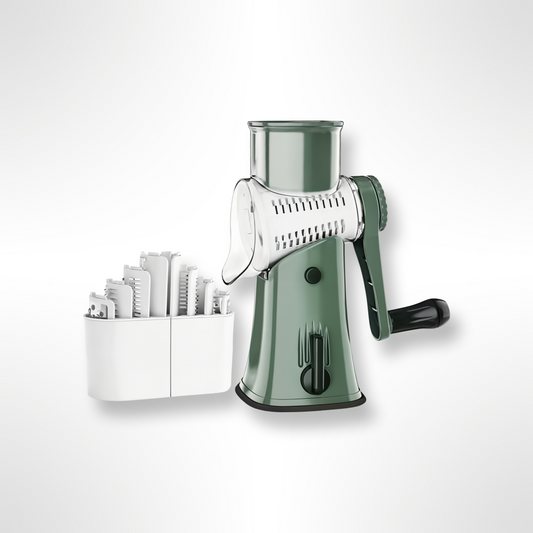 SlicePro – 5-in-1 Rotary Vegetable Shredder