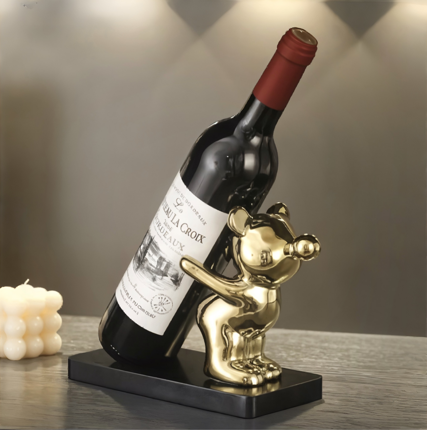 WineCraft – Elegant Wine Rack & Ornament