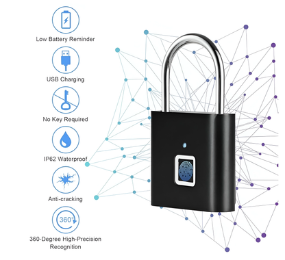 LockMate – Fingerprint Smart Padlock