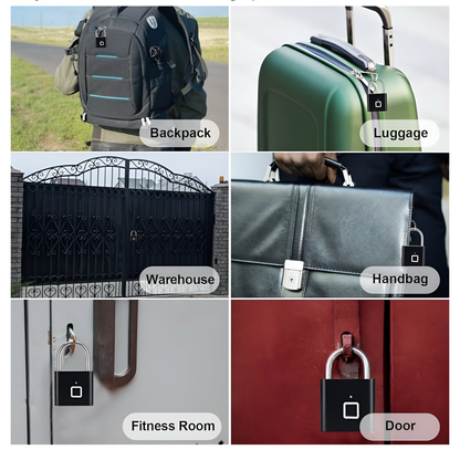 LockMate – Fingerprint Smart Padlock