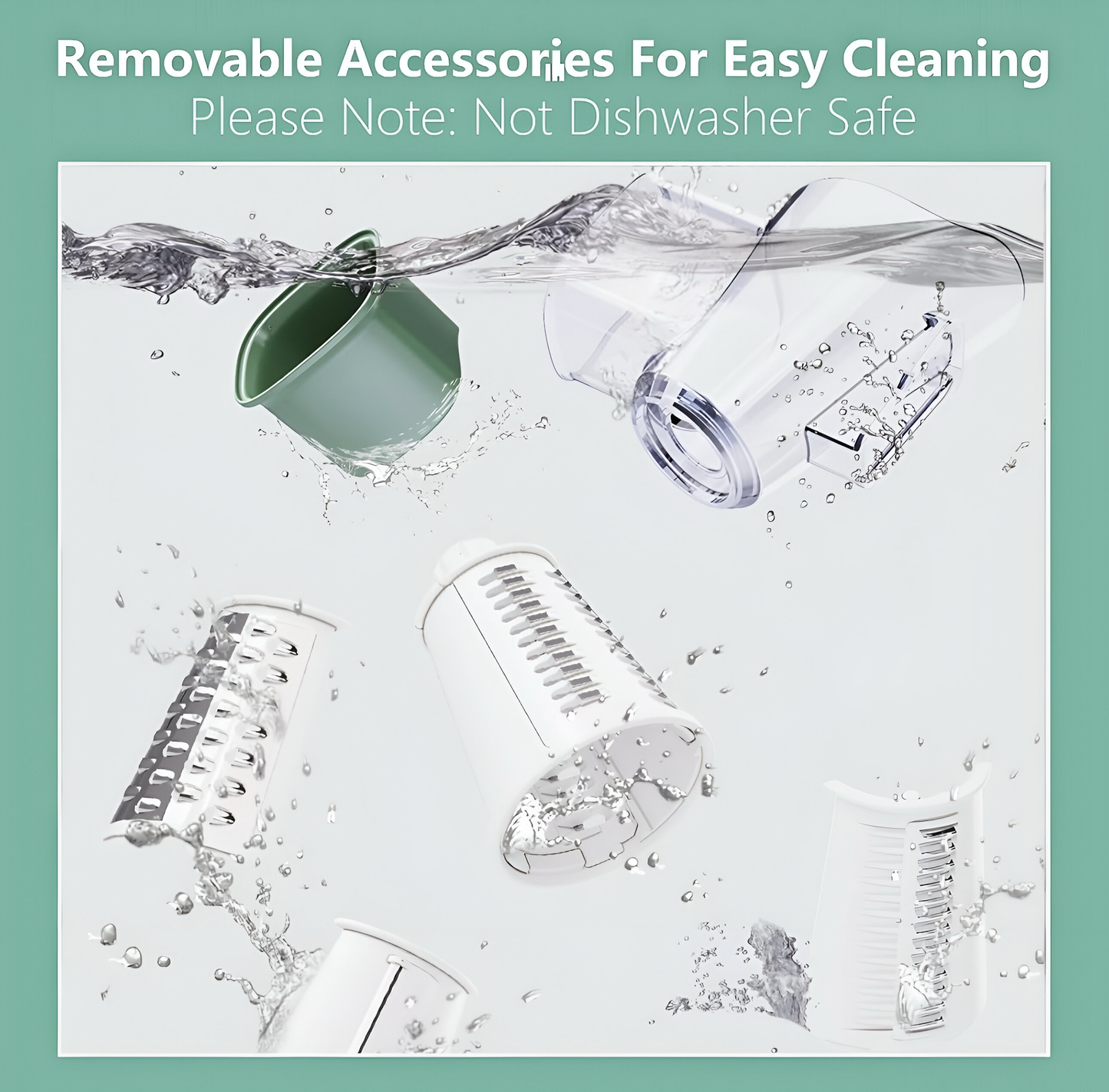 SlicePro – 5-in-1 Rotary Vegetable Shredder