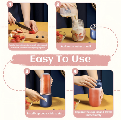 JuiceGo – Portable Rechargeable Juicer Cup