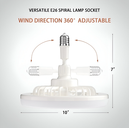 AromaBreeze – LED Fan & Light