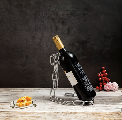 WineCraft – Suspension Chain Metal Wine Rack