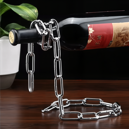 WineCraft – Suspension Chain Metal Wine Rack
