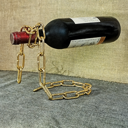 WineCraft – Suspension Chain Metal Wine Rack