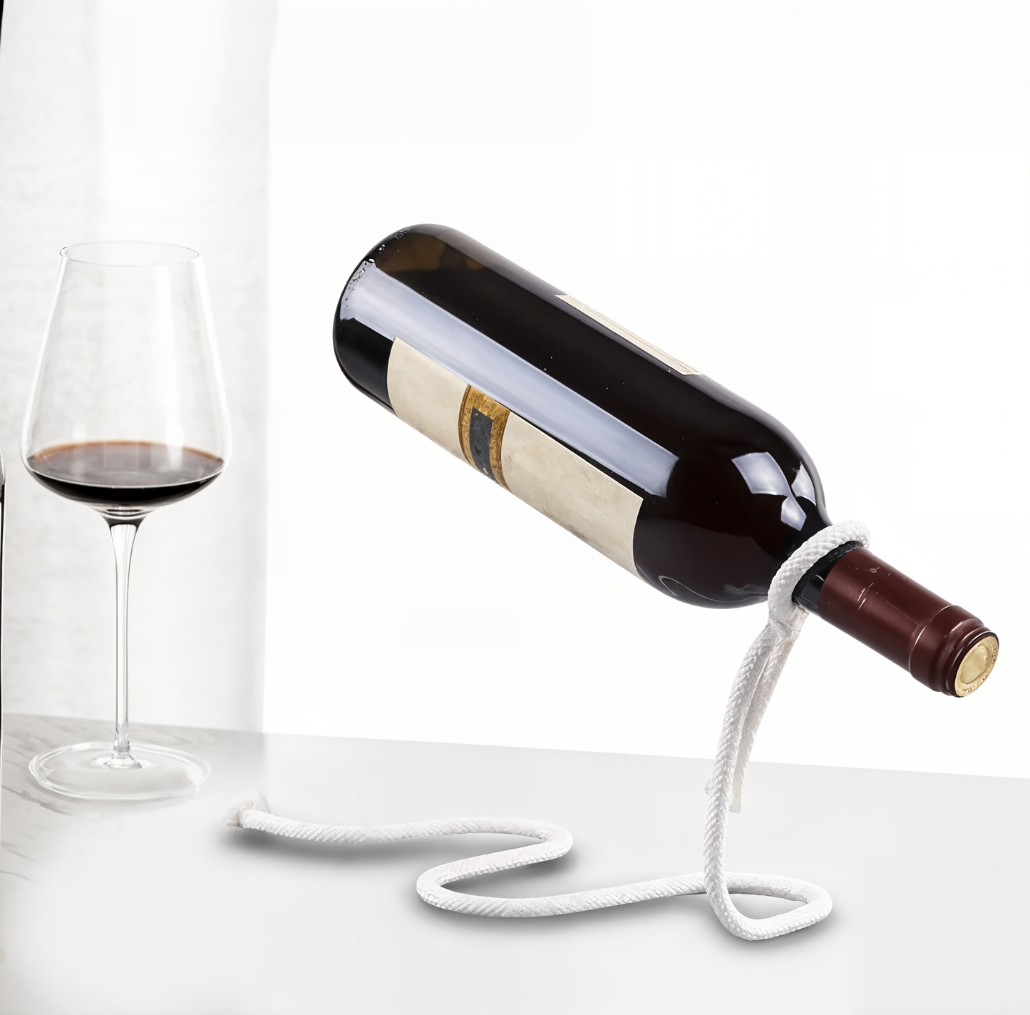 WineCraft – Snake-Shaped Wine Rack