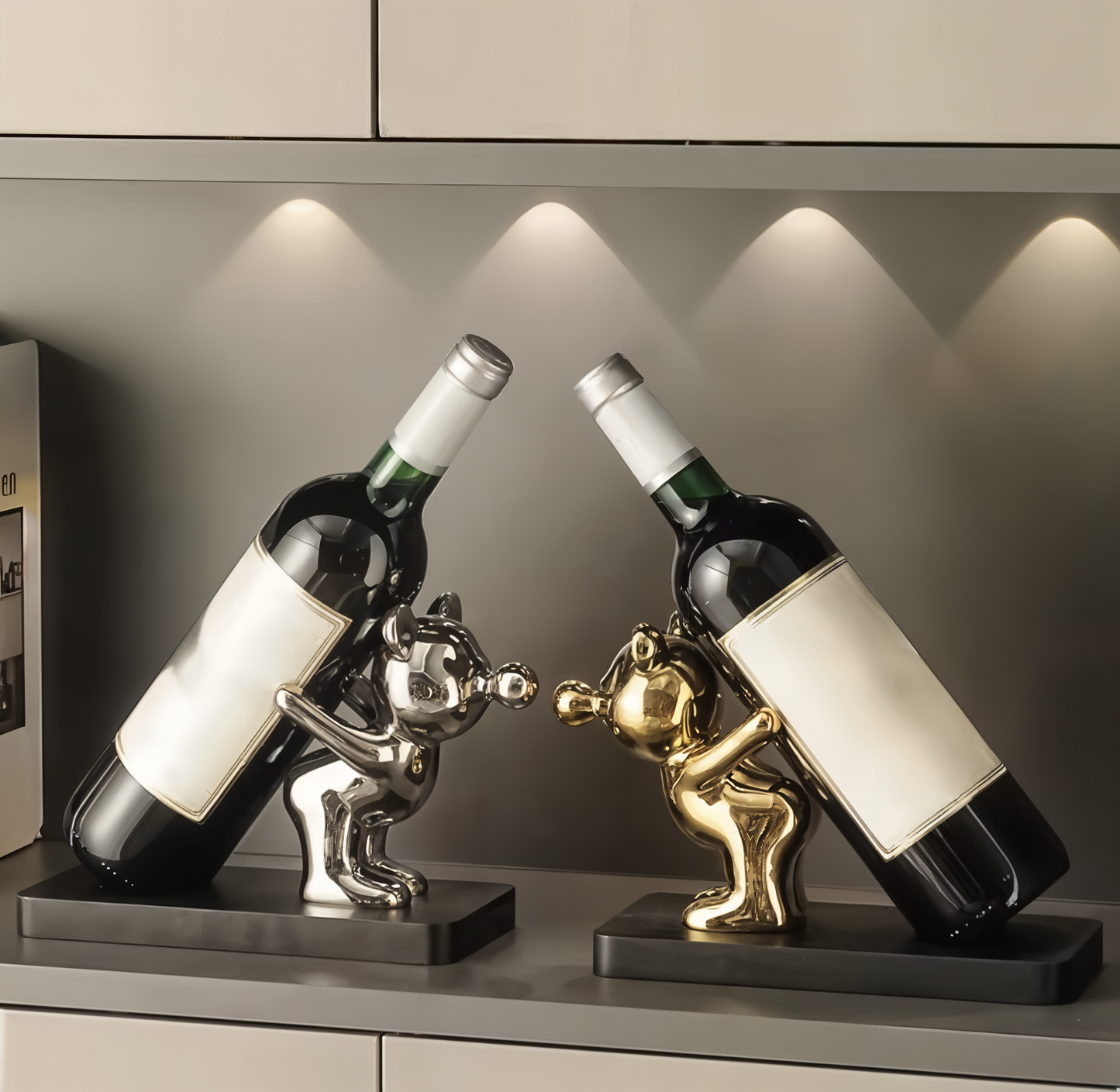 WineCraft – Elegant Wine Rack & Ornament