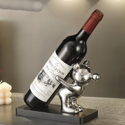 WineCraft – Elegant Wine Rack & Ornament