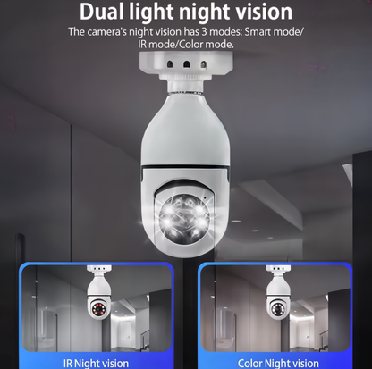 GuardLite – 360° Smart Bulb Security Camera