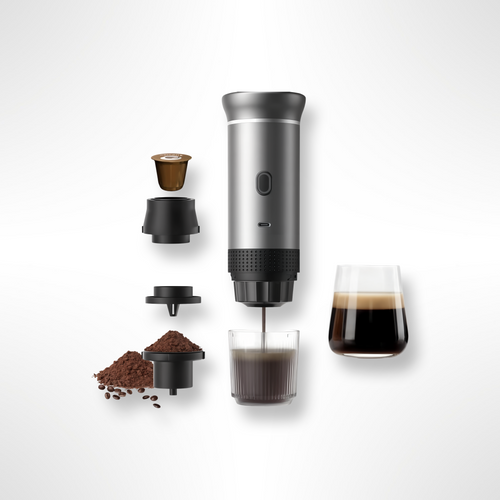 BrewMate – Portable Capsule Coffee Maker