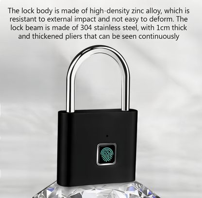 LockMate – Fingerprint Smart Padlock