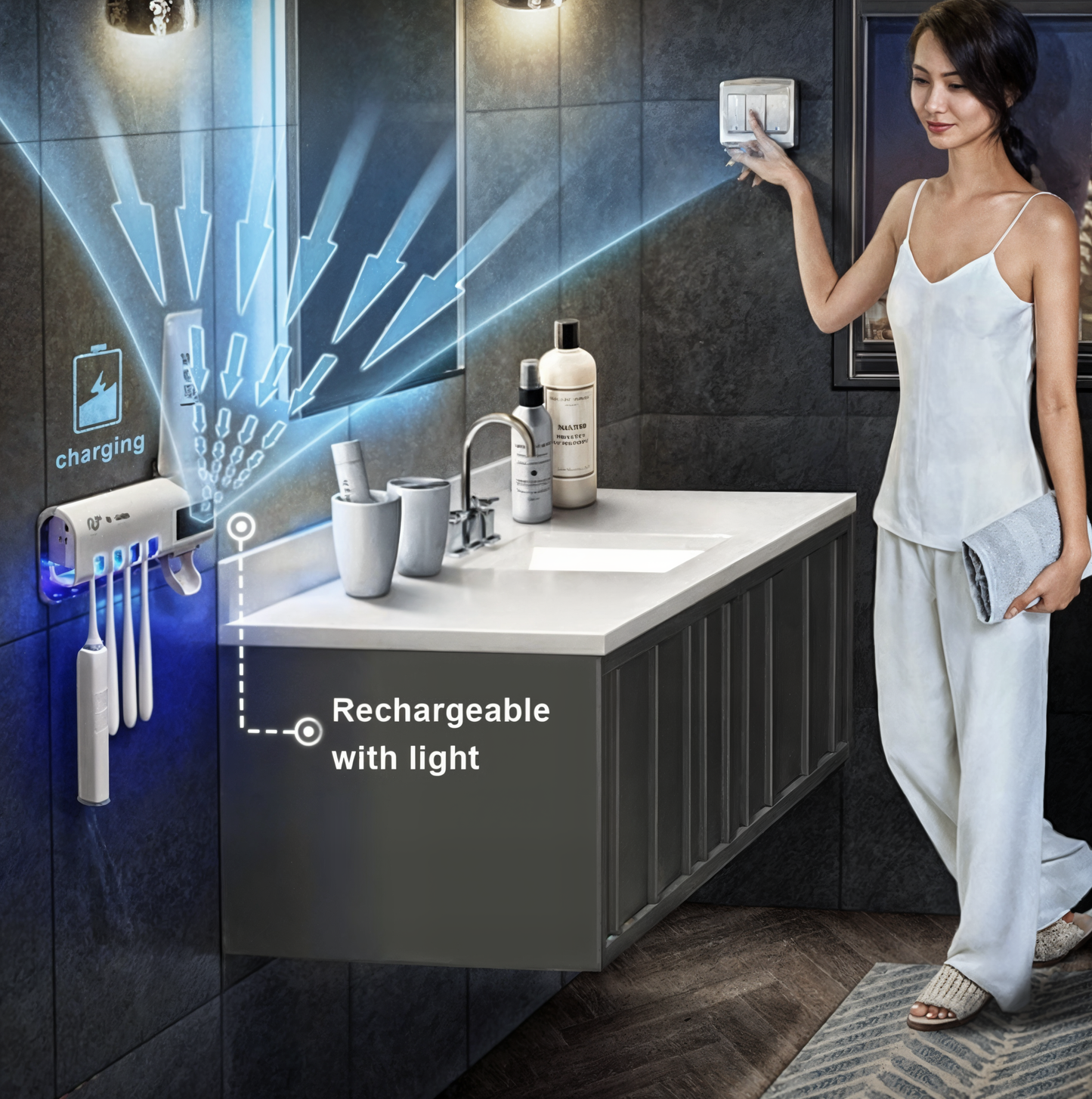 PureBrush – UV Toothbrush Sterilizer