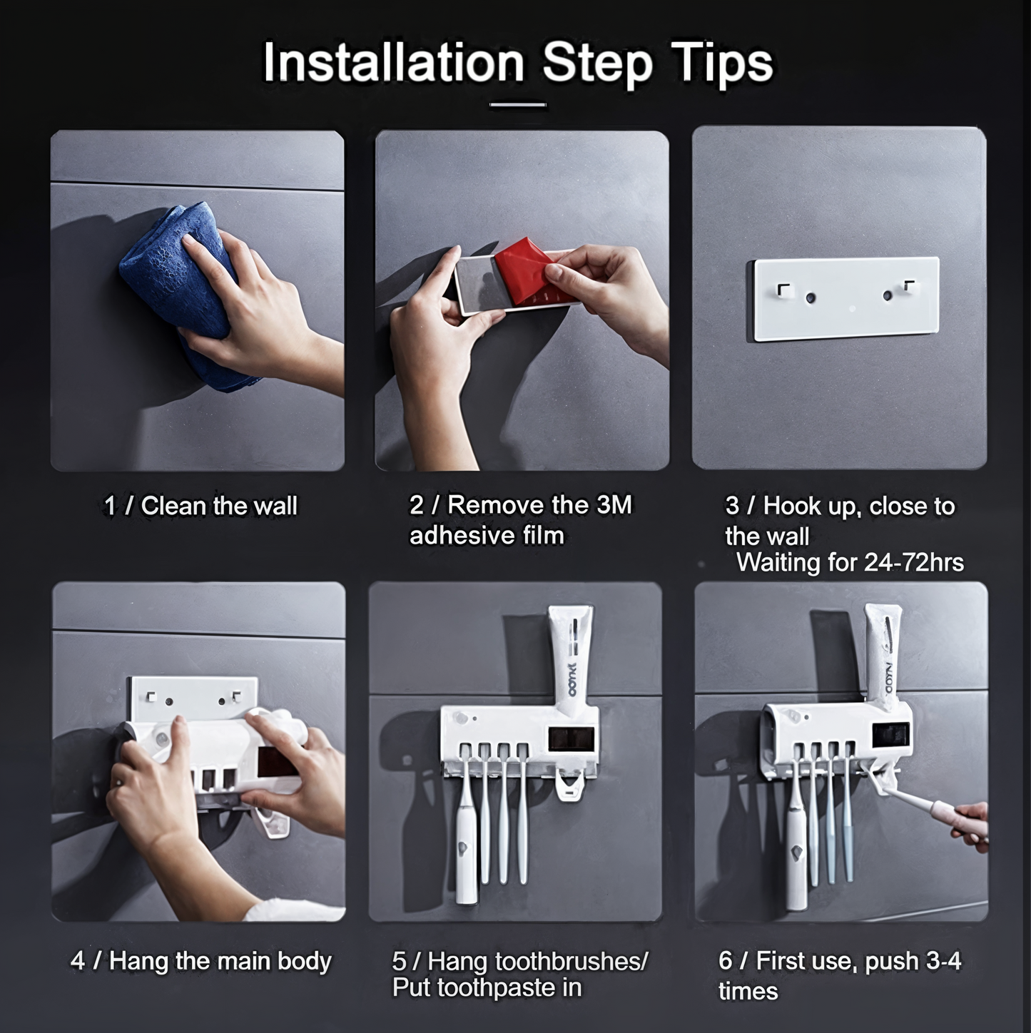 PureBrush – UV Toothbrush Sterilizer