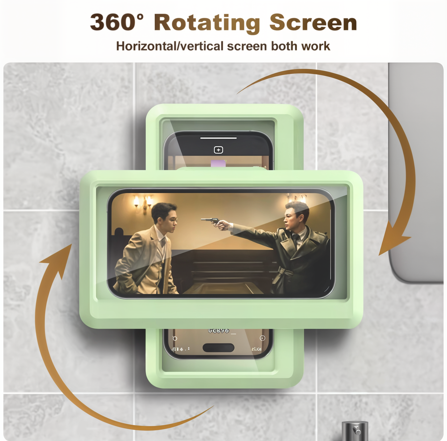 ClearView – 360° Anti-Fog Phone Bracket