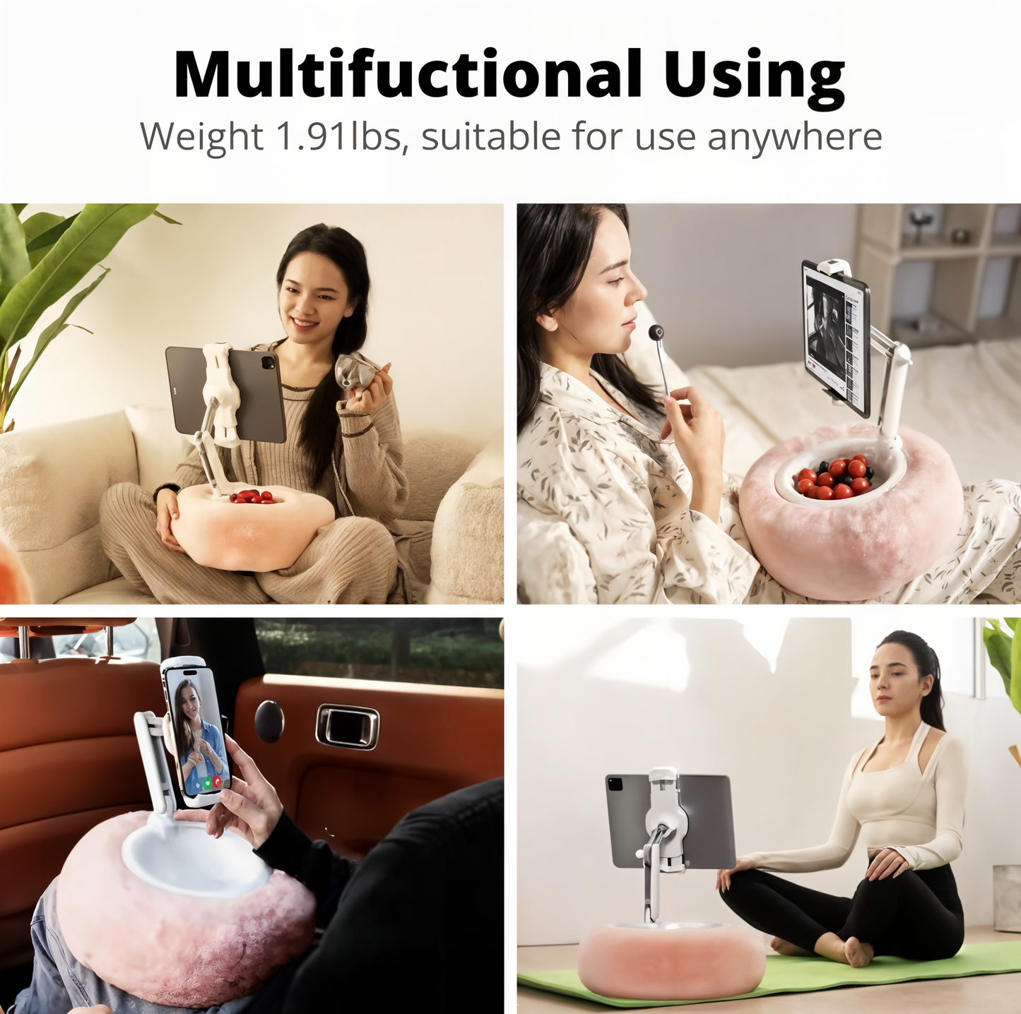FlexHold – Creative Pillow Phone & Tablet Stand