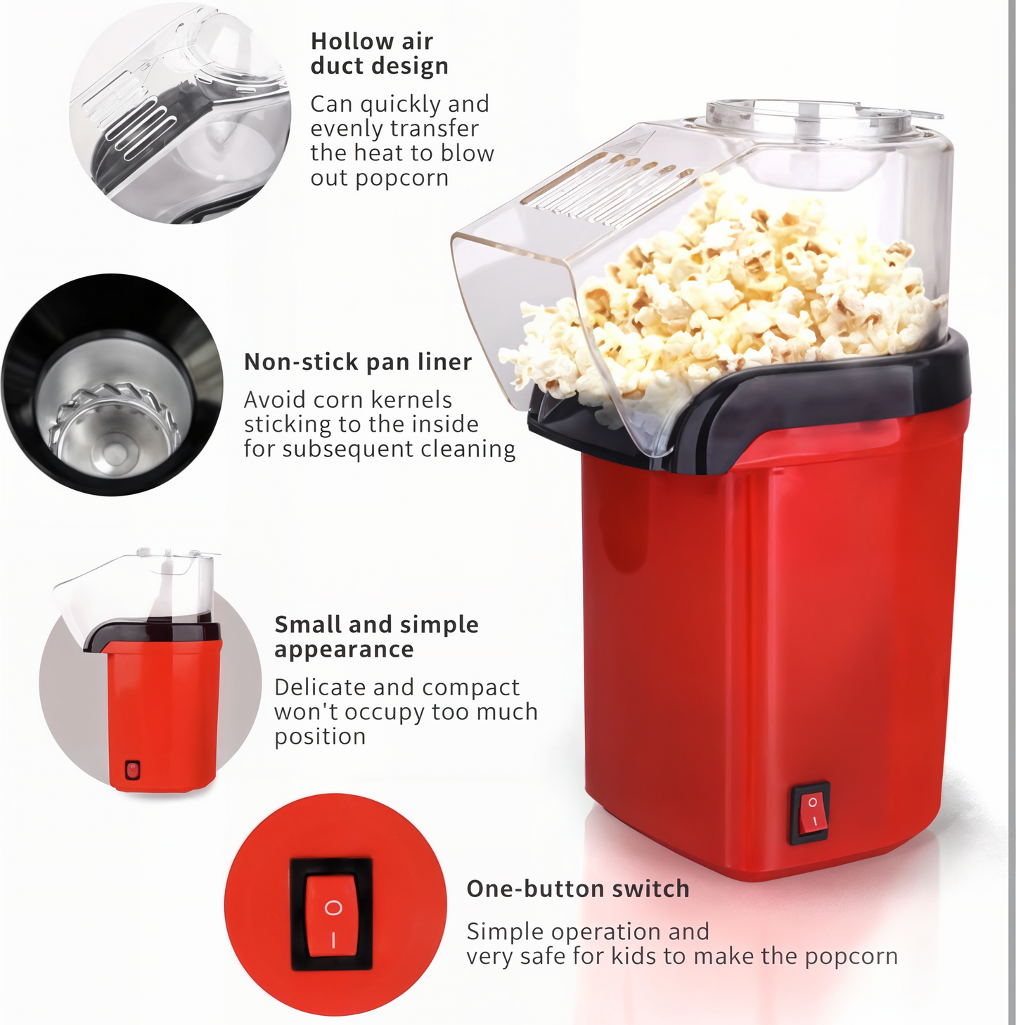 PopJoy – Electric Popcorn Maker