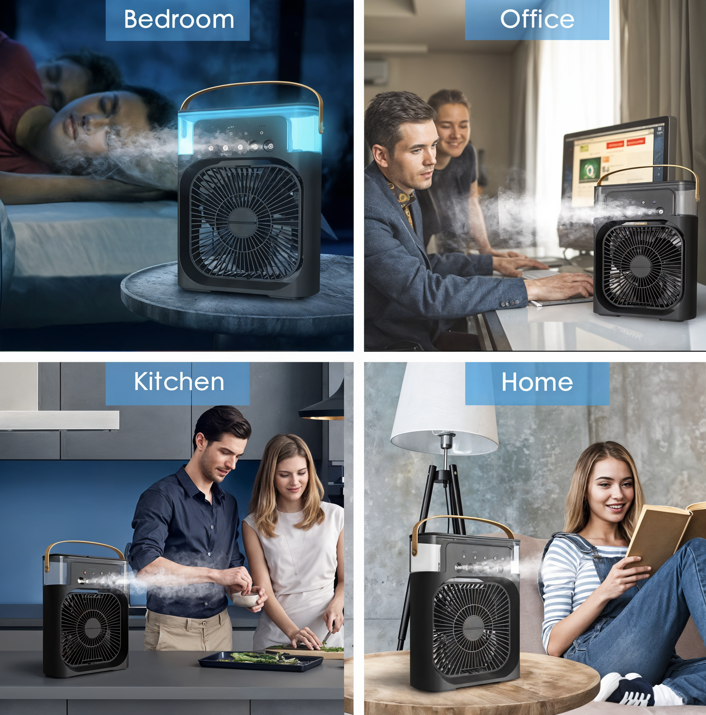 BreezeMist – 3-in-1 Humidifier Fan