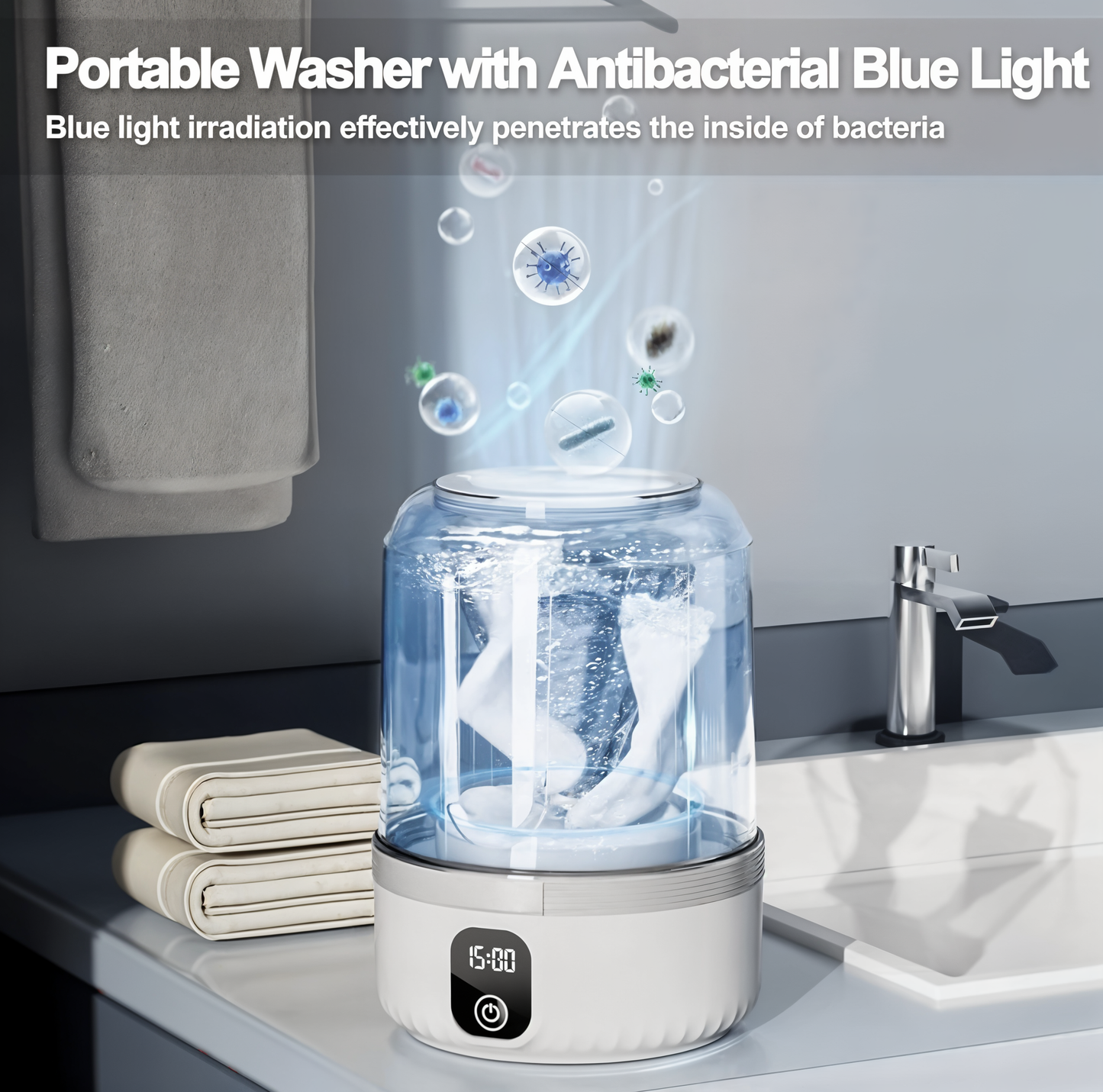 MiniWash – Wireless Portable Washing Machine