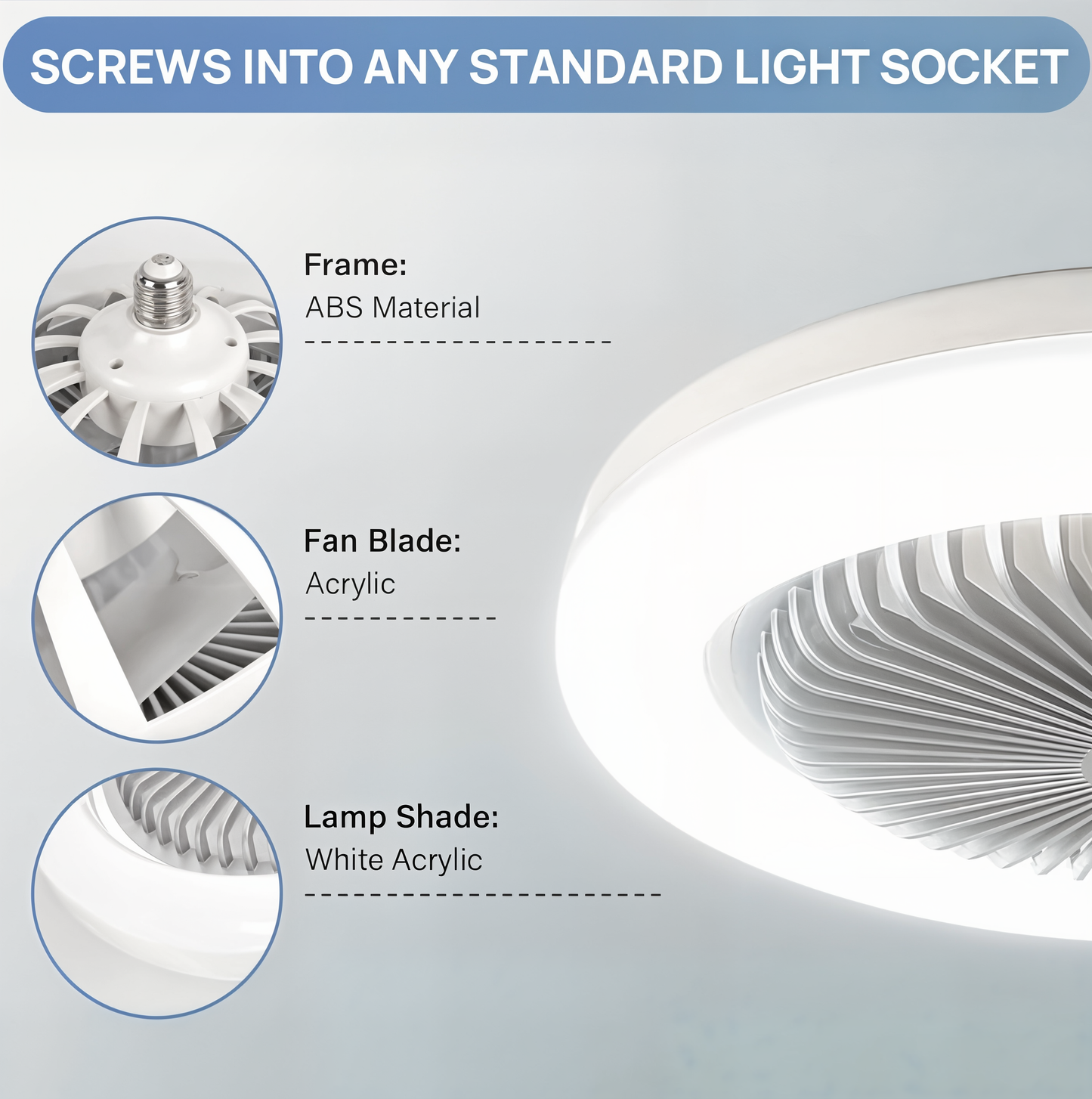 AromaBreeze – LED Fan & Light